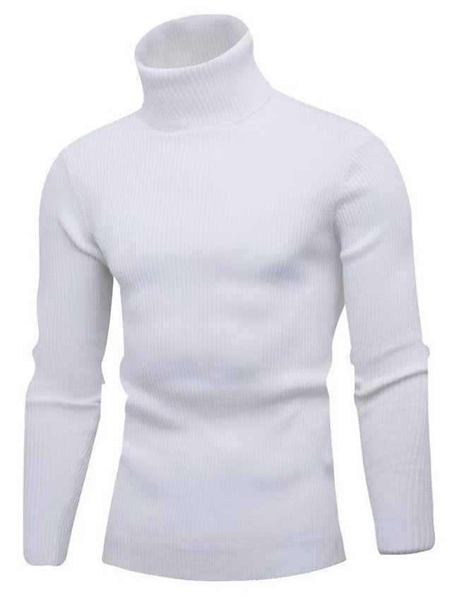 Stylish Wool Turtleneck Sweater for Men